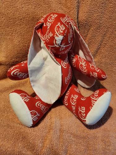 Coke Cola Plush Bunny