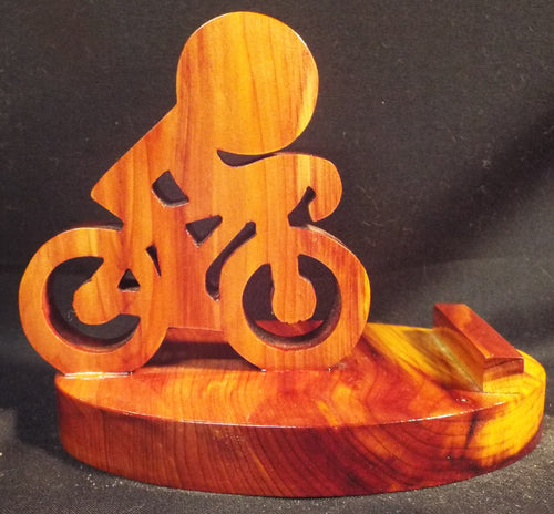 Bicyclist Cell Phone Stand