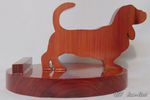 Basset Hound Cell Phone Stand