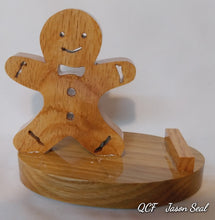Load image into Gallery viewer, Gingerbread Man Cell Phone Stand