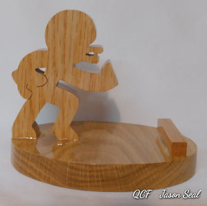 Football Player Cell Phone Stand