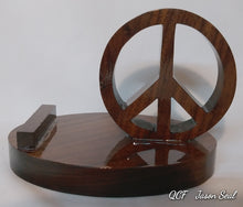 Load image into Gallery viewer, Peace Sign Cell Phone Stand