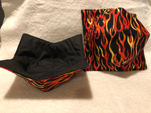 Flames Small Bowl Cozies