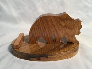Walking Bear Cell Phone Stand