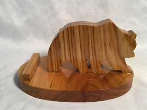 Walking Bear Cell Phone Stand