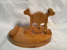 Load image into Gallery viewer, Skull/Crossbones Cell Phone Stand
